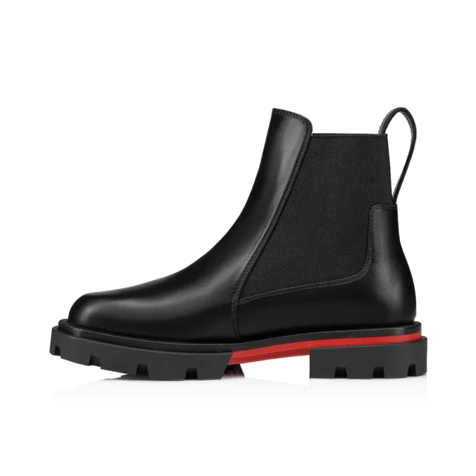 Marchacroche – Botas – Piel de becerro – Negro – Niños Marchacroche – Botas – Piel de becerro – Negro – Niños