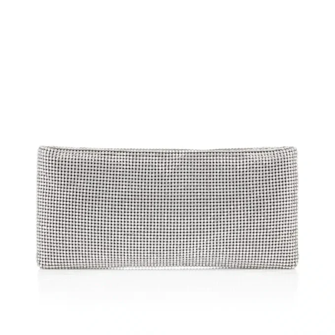 Maykimay – Bolso de mano – Malla y strass – Plata Maykimay – Bolso de mano – Malla y strass – Plata