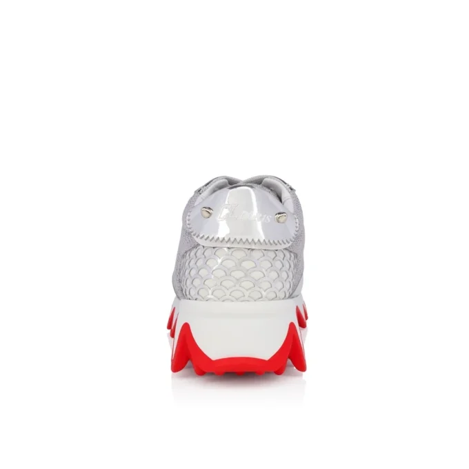 Mini Shark – Zapatillas deportivas – Piel de becerro – Plata – Niños Mini Shark – Zapatillas deportivas – Piel de becerro – Plata – Niños