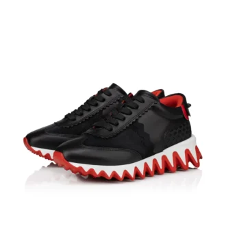 Mini Shark – Zapatillas – Piel de becerro, gamuza y piel de becerro charol – Negro – Niños