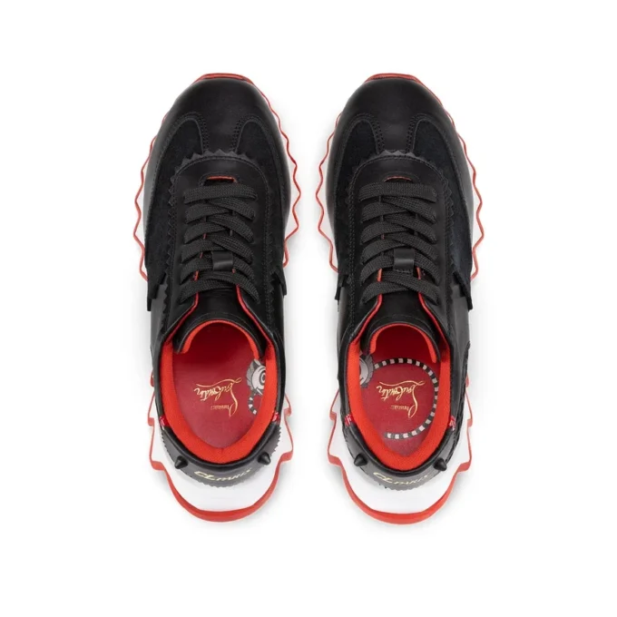 Mini Shark – Zapatillas – Piel de becerro, gamuza y piel de becerro charol – Negro – Niños