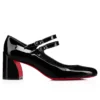 Miss Jane – Zapatos de salón Mary Jane de 55 mm – Piel de becerro charol – Negro – Mujer Miss Jane – Zapatos de salón Mary Jane de 55 mm – Piel de becerro charol – Negro – Mujer