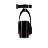 Miss Sab Sling – Zapatos de tacón de 85 mm – Piel de becerro charol – Negro Miss Sab Sling – Zapatos de tacón de 85 mm – Piel de becerro charol – Negro