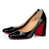 Miss Sab – Zapatos de tacón de 85 mm – Piel de becerro charol – Negro – Mujer