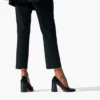 Miss Sab – Zapatos de tacón de 85 mm – Piel de becerro charol – Negro – Mujer