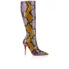 Miss Z Botta – Botas de 100 mm – Piel de pitón degradada – Amarillo Rhapsody – Mujer Miss Z Botta – Botas de 100 mm – Piel de pitón degradada – Amarillo Rhapsody – Mujer
