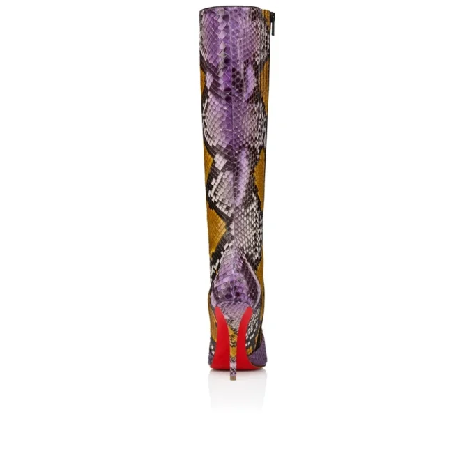 Miss Z Botta – Botas de 100 mm – Piel de pitón degradada – Amarillo Rhapsody – Mujer Miss Z Botta – Botas de 100 mm – Piel de pitón degradada – Amarillo Rhapsody – Mujer