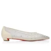 Miss Z Degrastrassina Perla – Bailarinas – Malla, piel napa, strass y perlas – Negro – Mujer Miss Z Degrastrassina Perla – Bailarinas – Malla, piel napa, strass y perlas – Negro – Mujer