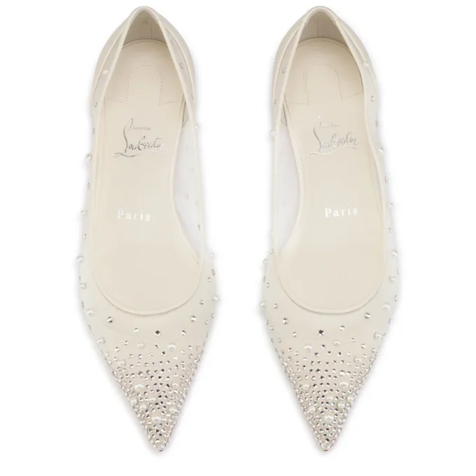 Miss Z Degrastrassina Perla – Bailarinas – Malla, piel napa, strass y perlas – Negro – Mujer Miss Z Degrastrassina Perla – Bailarinas – Malla, piel napa, strass y perlas – Negro – Mujer