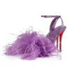 Miss Z Poupi – Sandalias de tiras de 100 mm – Satén crepé – Rhapsody – Mujer