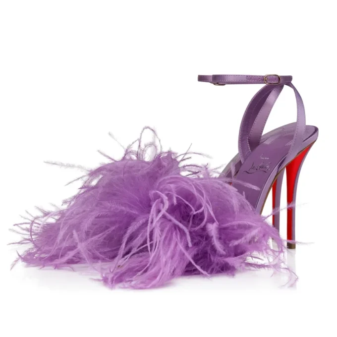 Miss Z Poupi – Sandalias de tiras de 100 mm – Satén crepé – Rhapsody – Mujer