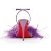 Miss Z Poupi – Sandalias de tiras de 100 mm – Satén crepé – Rhapsody – Mujer
