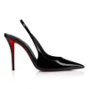 Miss Z Sling Back – Zapatos de tacón con talón abierto de 100 mm – Piel de becerro charol – Negro – Mujer Miss Z Sling Back – Zapatos de tacón con talón abierto de 100 mm – Piel de becerro charol – Negro – Mujer