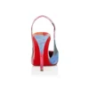 Miss Z Sling Back – Zapatos de tacón con talón abierto de 100 mm – Tejido chino estampado con peonías – Multicolor – Mujer Miss Z Sling Back – Zapatos de tacón con talón abierto de 100 mm – Tejido chino estampado con peonías – Multicolor – Mujer