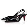 Miss Z Sling Back – Zapatos de tacón con talón abierto de 60 mm – Piel de becerro charol – Negro – Mujer Miss Z Sling Back – Zapatos de tacón con talón abierto de 60 mm – Piel de becerro charol – Negro – Mujer