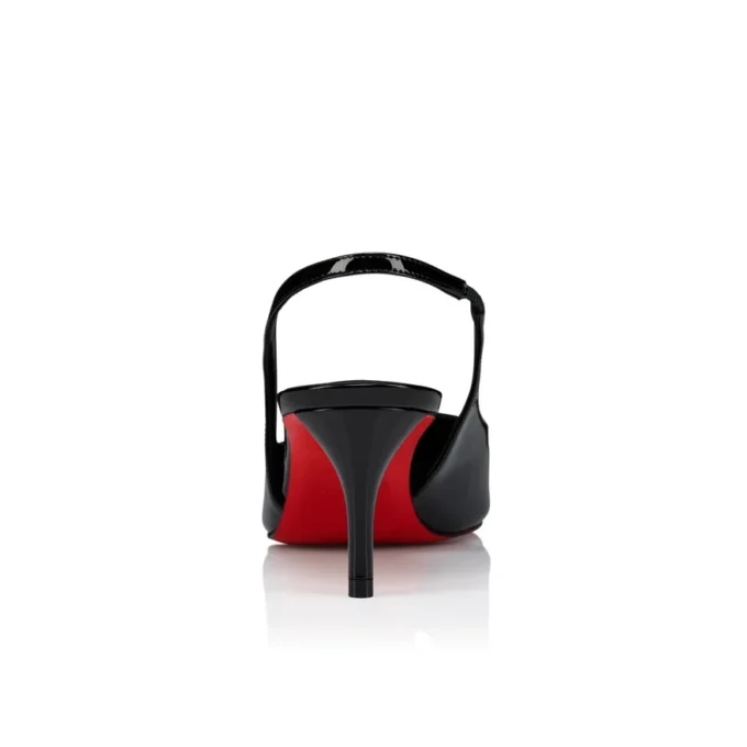 Miss Z Sling Back – Zapatos de tacón con talón abierto de 60 mm – Piel de becerro charol – Negro – Mujer Miss Z Sling Back – Zapatos de tacón con talón abierto de 60 mm – Piel de becerro charol – Negro – Mujer