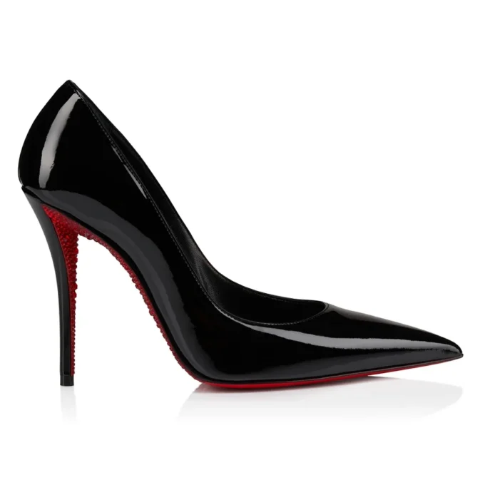 Miss Z Suola Strass – Zapatos de tacón de 100 mm – Piel de becerro charol – Negro – Mujer Miss Z Suola Strass – Zapatos de tacón de 100 mm – Piel de becerro charol – Negro – Mujer
