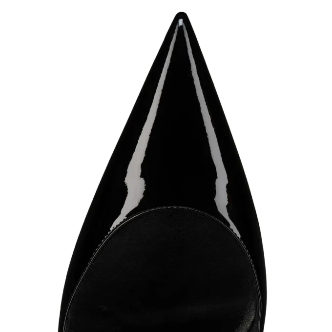 Miss Z Suola Strass – Zapatos de tacón de 100 mm – Piel de becerro charol – Negro – Mujer Miss Z Suola Strass – Zapatos de tacón de 100 mm – Piel de becerro charol – Negro – Mujer