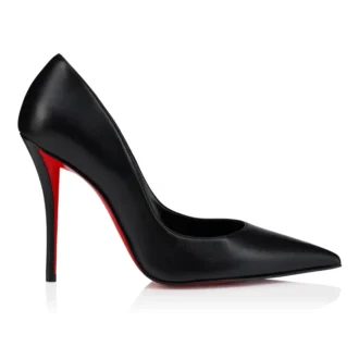 Miss Z – Zapatos de tacón de 100 mm – Piel de cordero napa – Negro – Mujer