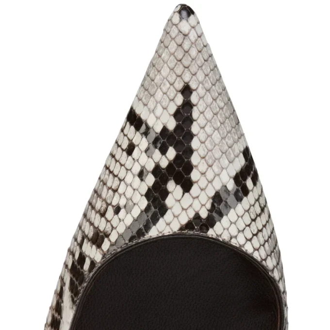 Miss Z – Zapatos de tacón de 100 mm – Piel de pitón – Roccia – Mujer Miss Z – Zapatos de tacón de 100 mm – Piel de pitón – Roccia – Mujer
