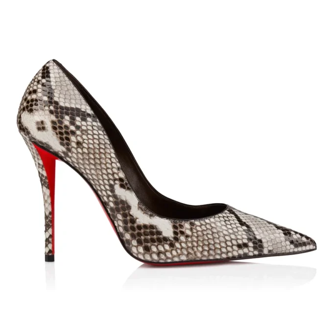 Miss Z – Zapatos de tacón de 100 mm – Piel de pitón – Roccia – Mujer Miss Z – Zapatos de tacón de 100 mm – Piel de pitón – Roccia – Mujer