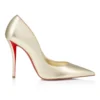 Miss Z – Zapatos de tacón de 100 mm – Piel napa laminada – Platino – Mujer Miss Z – Zapatos de tacón de 100 mm – Piel napa laminada – Platino – Mujer