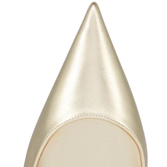 Miss Z – Zapatos de tacón de 100 mm – Piel napa laminada – Platino – Mujer Miss Z – Zapatos de tacón de 100 mm – Piel napa laminada – Platino – Mujer