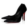 Miss Z – Zapatos de tacón de 100 mm – Terciopelo – Negro – Mujer