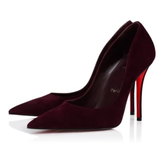 Miss Z – Zapatos de tacón de 100 mm – Veau Velours – Amara – Mujer