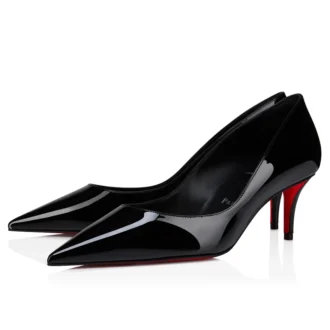 Miss Z – Zapatos de tacón de 60 mm – Piel de becerro charol – Negro – Mujer