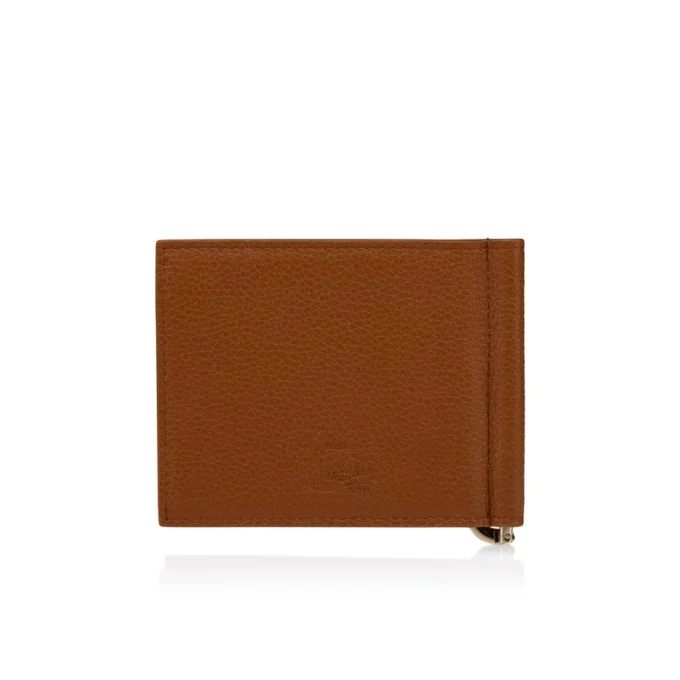 Mooncrest – Billetera – Piel de becerro granulada – Cuoio