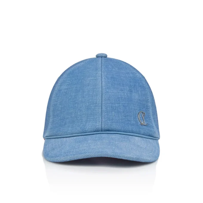 Mooncrest Cl Ac – Gorra de béisbol – Piel de becerro y lona – Ceruleo Mooncrest Cl Ac – Gorra de béisbol – Piel de becerro y lona – Ceruleo
