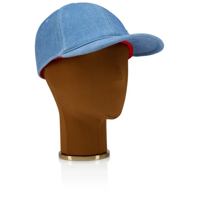 Mooncrest Cl Ac – Gorra de béisbol – Piel de becerro y lona – Ceruleo Mooncrest Cl Ac – Gorra de béisbol – Piel de becerro y lona – Ceruleo