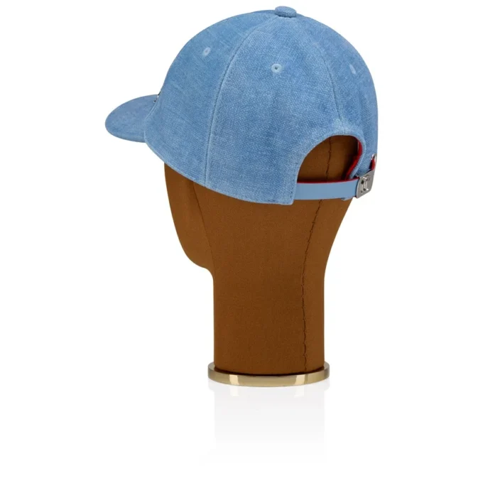 Mooncrest Cl Ac – Gorra de béisbol – Piel de becerro y lona – Ceruleo Mooncrest Cl Ac – Gorra de béisbol – Piel de becerro y lona – Ceruleo