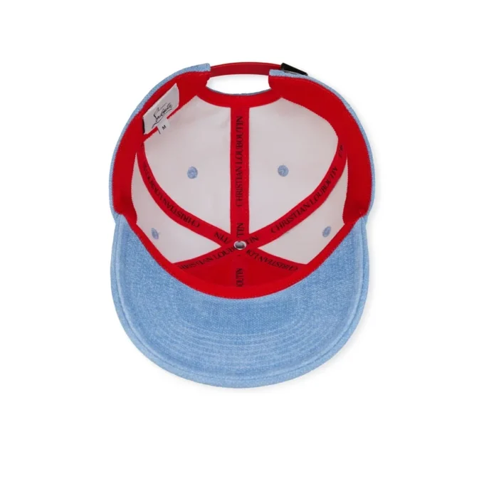 Mooncrest Cl Ac – Gorra de béisbol – Piel de becerro y lona – Ceruleo Mooncrest Cl Ac – Gorra de béisbol – Piel de becerro y lona – Ceruleo