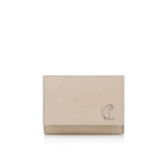 Mooncrest – Llavero – Piel de becerro granulada – Beige