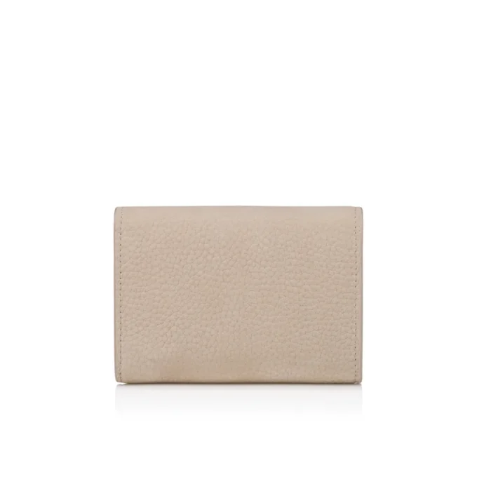 Mooncrest – Llavero – Piel de becerro granulada – Beige