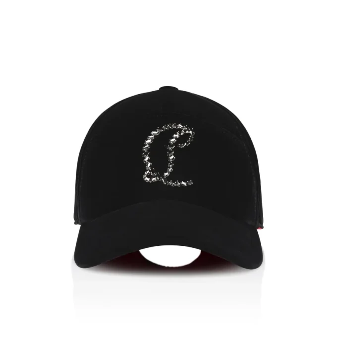 Mooncrest Stones – Gorra de béisbol – Terciopelo y strass – Negro Mooncrest Stones – Gorra de béisbol – Terciopelo y strass – Negro