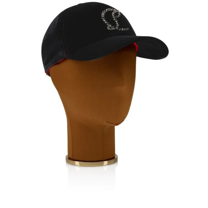 Mooncrest Stones – Gorra de béisbol – Terciopelo y strass – Negro Mooncrest Stones – Gorra de béisbol – Terciopelo y strass – Negro