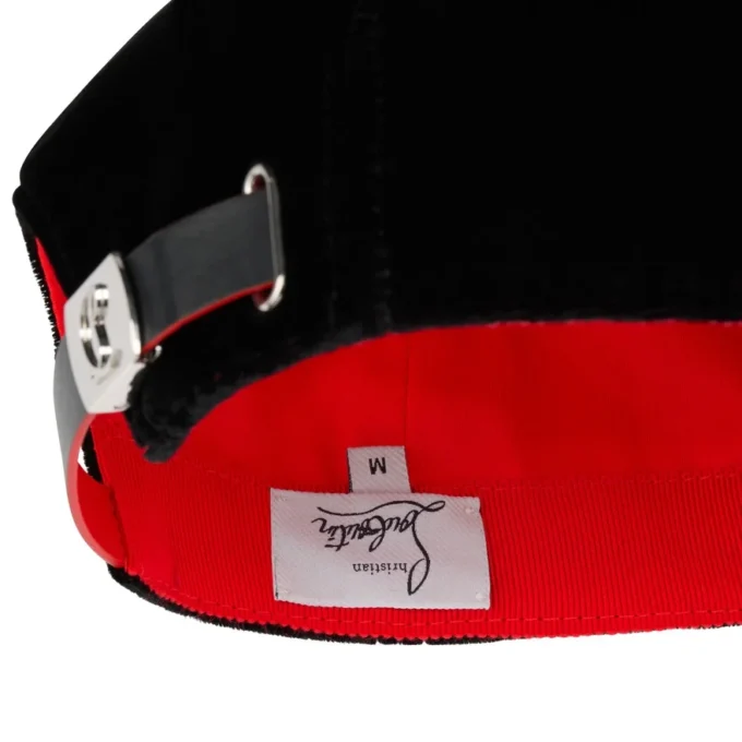 Mooncrest Stones – Gorra de béisbol – Terciopelo y strass – Negro Mooncrest Stones – Gorra de béisbol – Terciopelo y strass – Negro