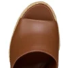 Mule Calakala – Mules de 85 mm – Piel de cordero napa – Cuoio – Mujer Mule Calakala – Mules de 85 mm – Piel de cordero napa – Cuoio – Mujer