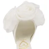 Mule Mere Lachaise – Mules de 120 mm – Satén crepé – Marfil – Mujer Mule Mere Lachaise – Mules de 120 mm – Satén crepé – Marfil – Mujer