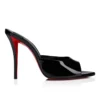 Mule Miss Z – Mules de 100 mm – Piel de becerro charol – Negro – Mujer Mule Miss Z – Mules de 100 mm – Piel de becerro charol – Negro – Mujer