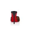 Mule Miss Z – Mules de 100 mm – Piel de becerro peluda estampada «Bengali», piel de cabrito y piel brillante – Marrón – Mujer Mule Miss Z – Mules de 100 mm – Piel de becerro peluda estampada «Bengali», piel de cabrito y piel brillante – Marrón – Mujer