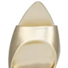 Mule Miss Z – Mules de 100 mm – Piel de cordero napa laminada – Platino – Mujer Mule Miss Z – Mules de 100 mm – Piel de cordero napa laminada – Platino – Mujer