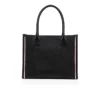 Nastroloubi L – Bolso Tote – Piel de becerro granulada – Negro Nastroloubi L – Bolso Tote – Piel de becerro granulada – Negro