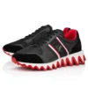Nastroshark – Zapatillas de running – Piel de becerro y tejido – Negro – Hombre