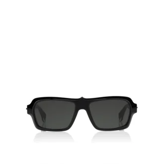 Nuestras Georges Lb0027 – Gafas de sol – Acetato – Negro brillante