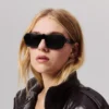 Nuestras Georges Lb0027 – Gafas de sol – Acetato – Negro brillante Nuestras Georges Lb0027 – Gafas de sol – Acetato – Negro brillante