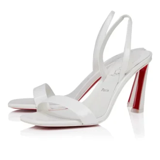 o condora sandalias de tiras de 85 mm charol bianco mujer 1 330x330 - O Condora - Sandalias de tiras de 85 mm - Charol - Bianco - Mujer